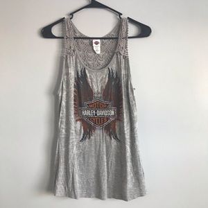 Harley-Davidson | Gray Tank Top